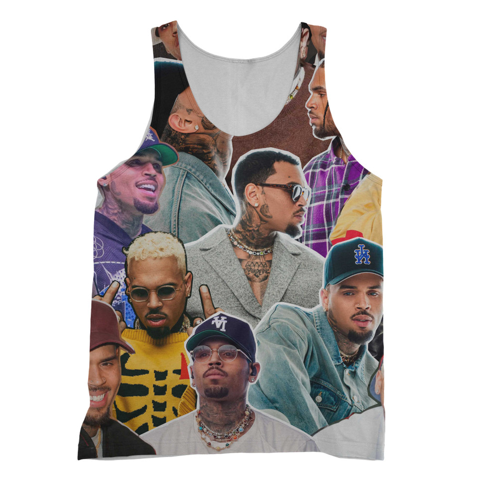 Chris Brown Photo Collage Shirt