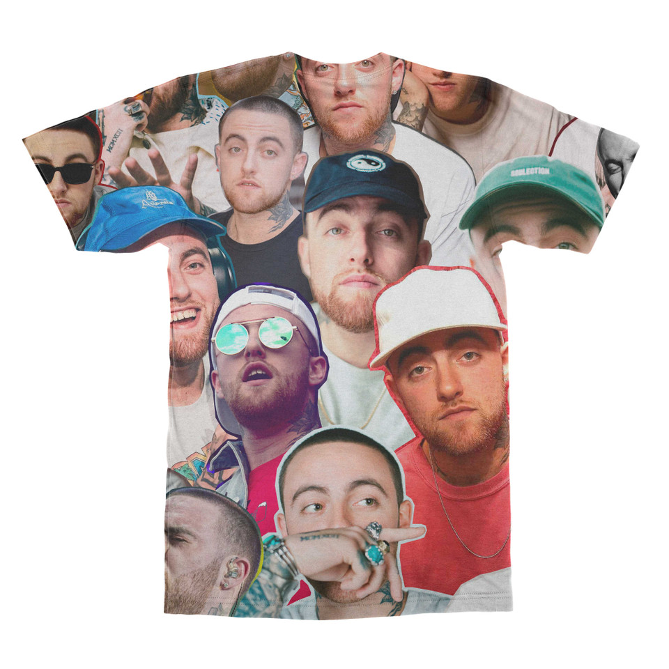 Mac Miller Photo Collage T-Shirt
