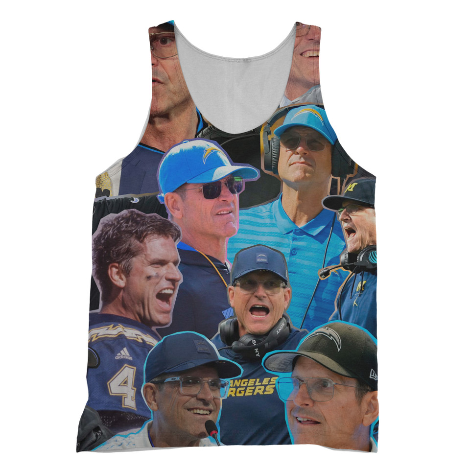 Jim Harbaugh Photo Collage T-Shirt