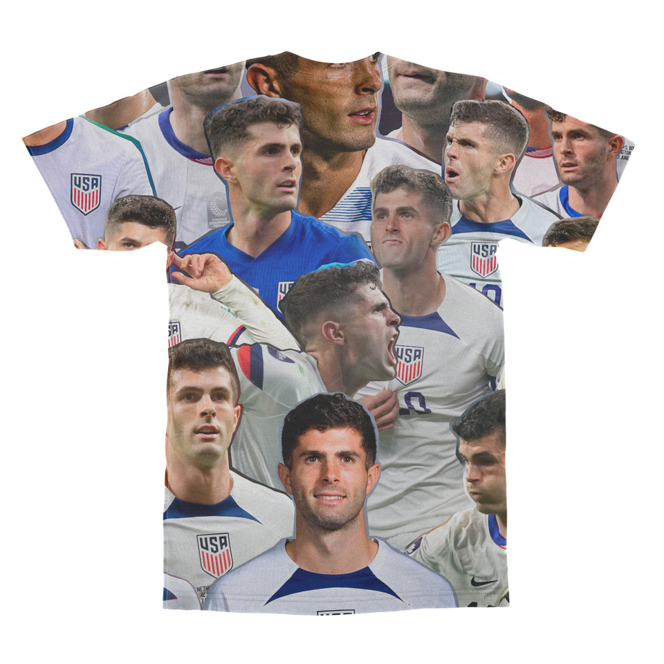 Christian Pulisic Photo Collage T-Shirt
