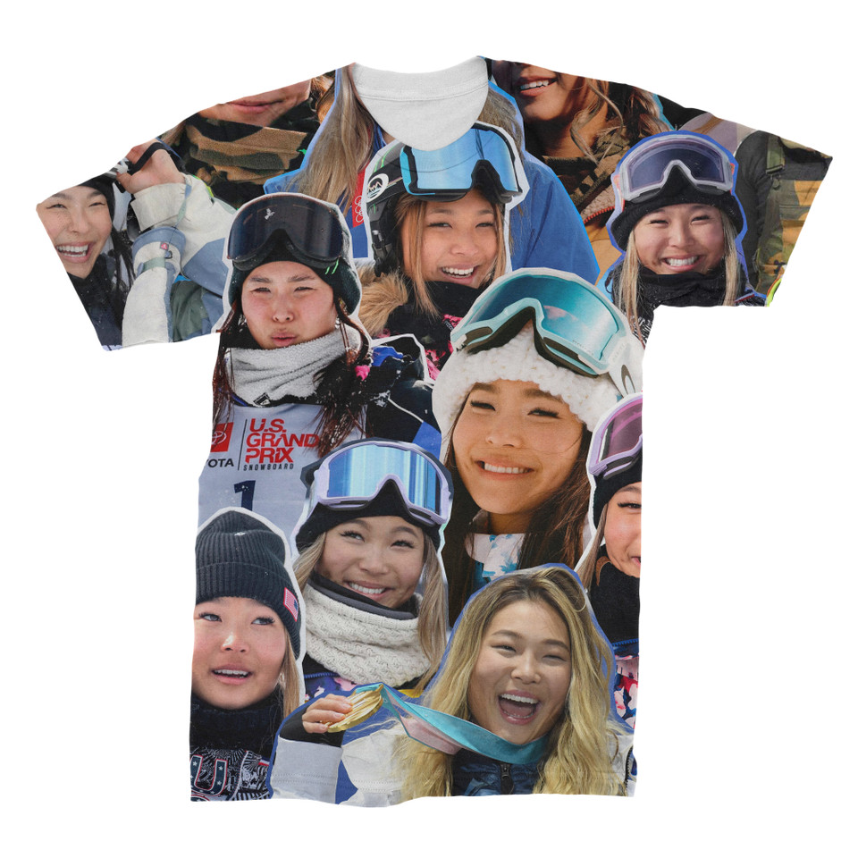 Chloe Kim Photo Collage T-Shirt