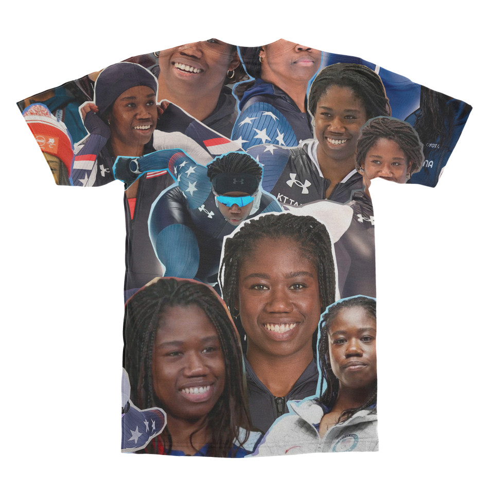 Erin Jackson Photo Collage T-Shirt