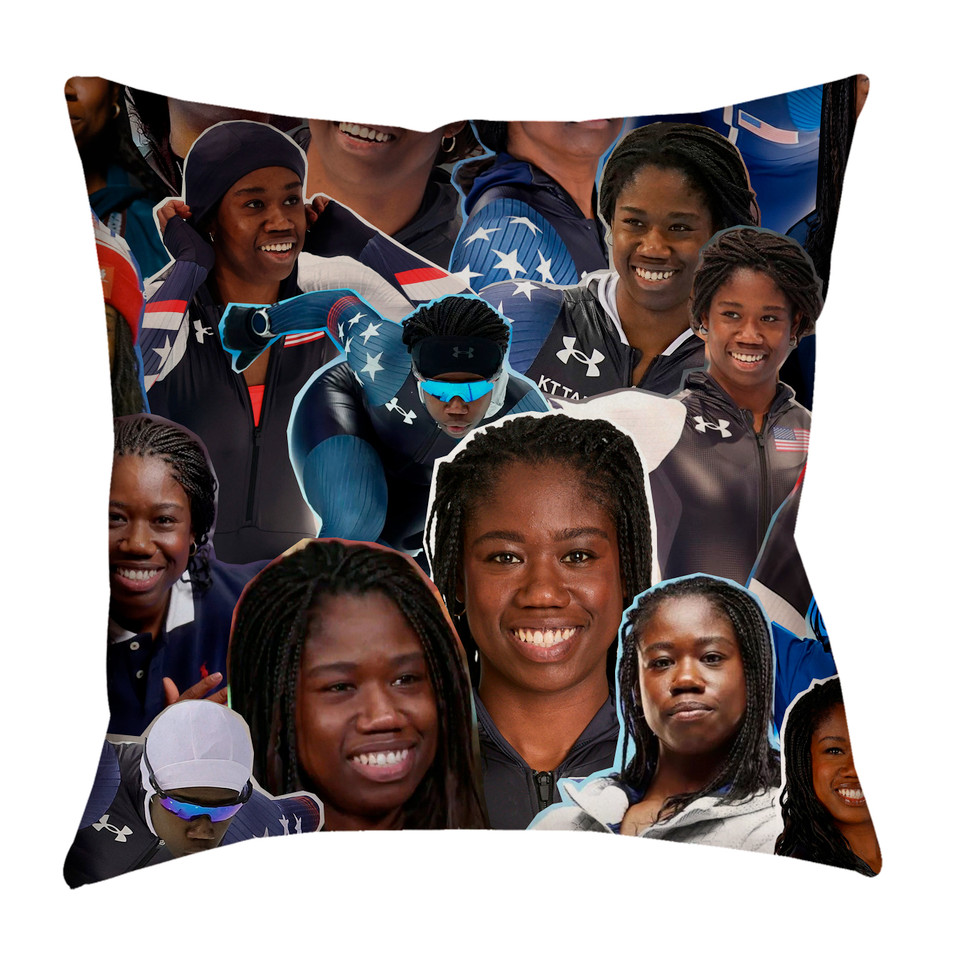 Erin Jackson Photo Collage Pillowcase