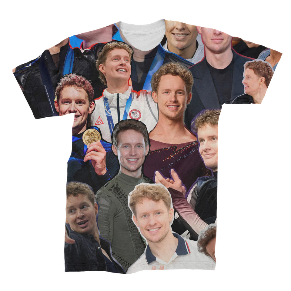 Evan Bates Photo Collage T-Shirt