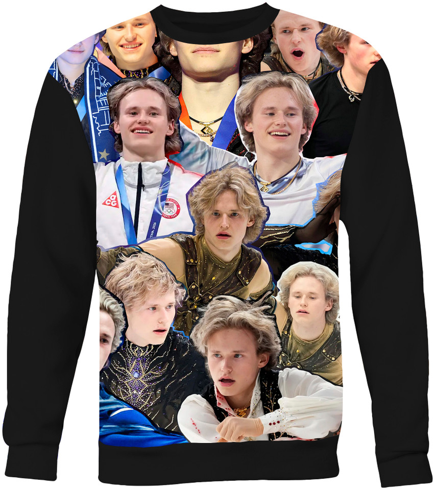 Ilia Malinin Collage Sweater Sweatshirt