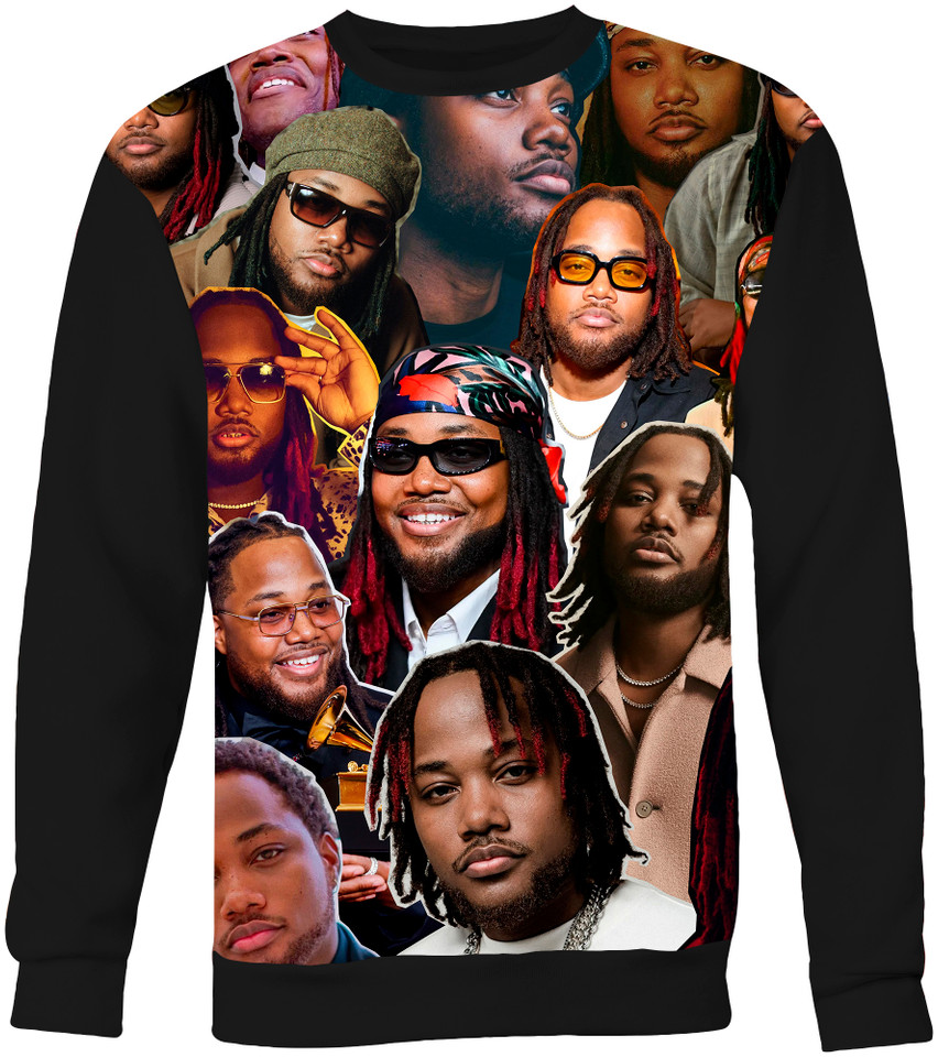Leon Thomas Collage Sweater Sweatshirt