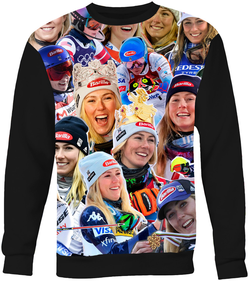 Mikaela Shiffrin Collage Sweater Sweatshirt