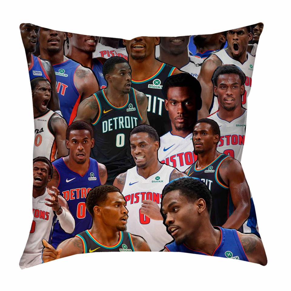 Jalen Duren Photo Collage Pillowcase