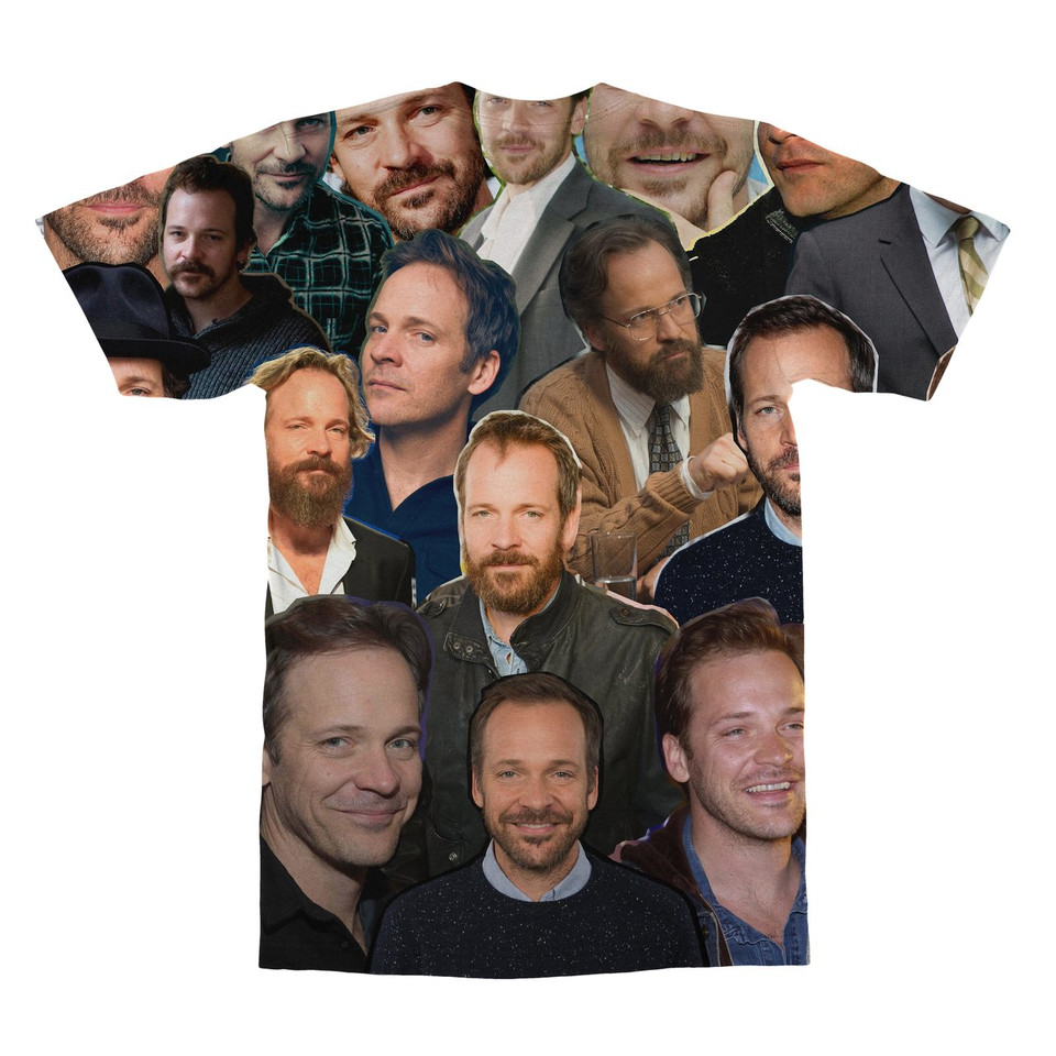Peter Sarsgaard Photo Collage T-Shirt