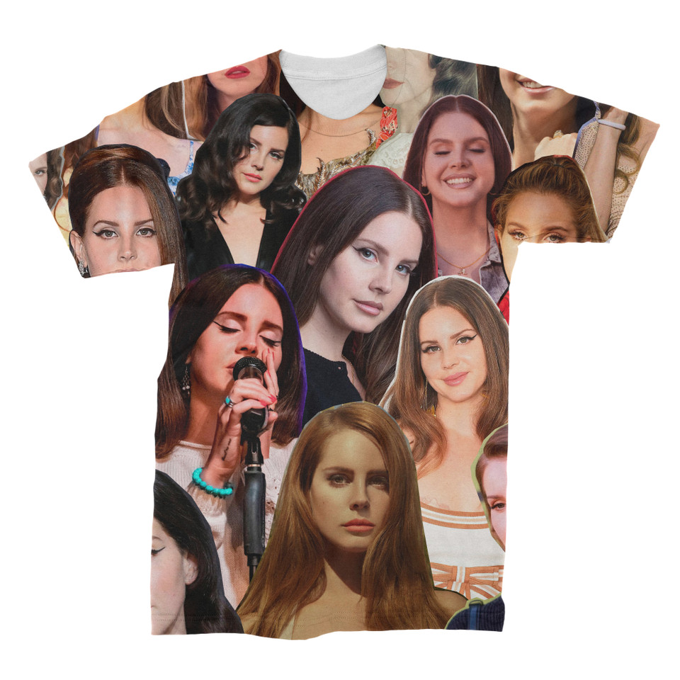 Lana Del Rey Photo Collage Shirt