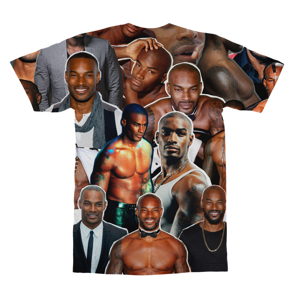 Tyson Beckford tshirt back