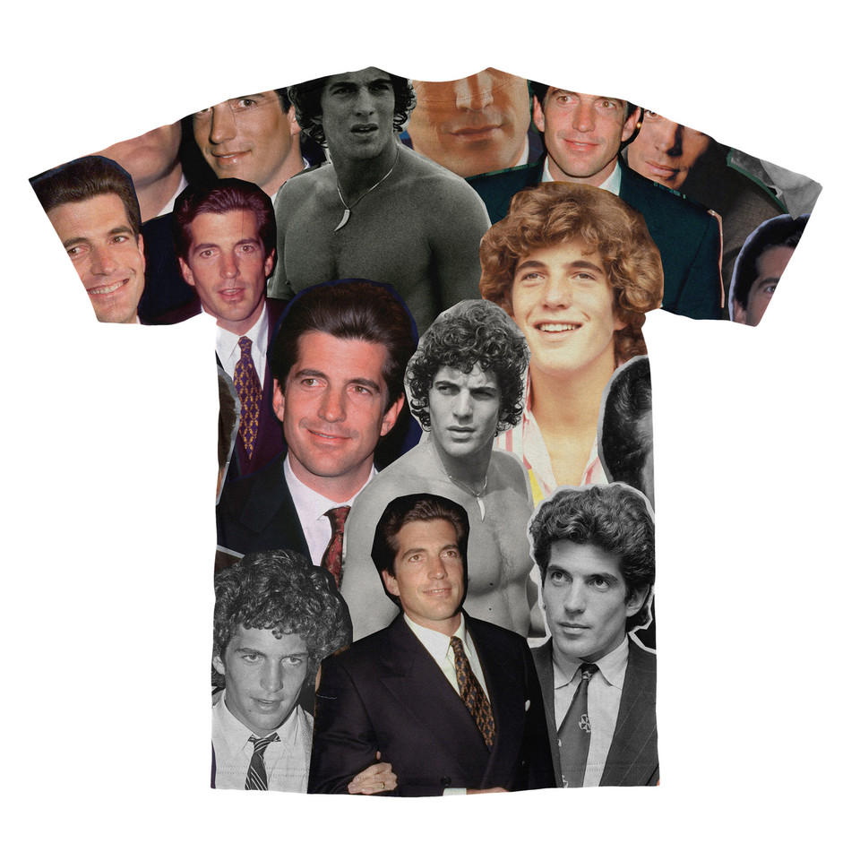 John F. Kennedy Jr. tshirt back