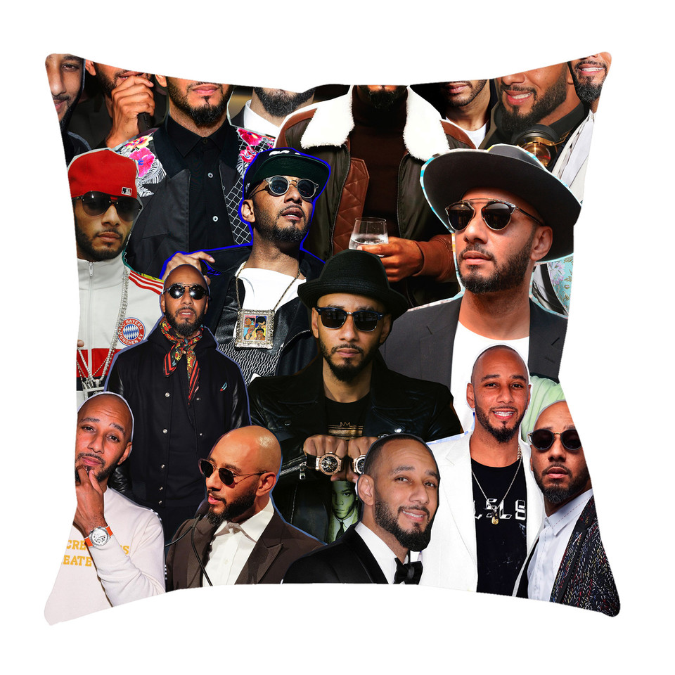 Swizz Beatz Photo Collage Pillowcase