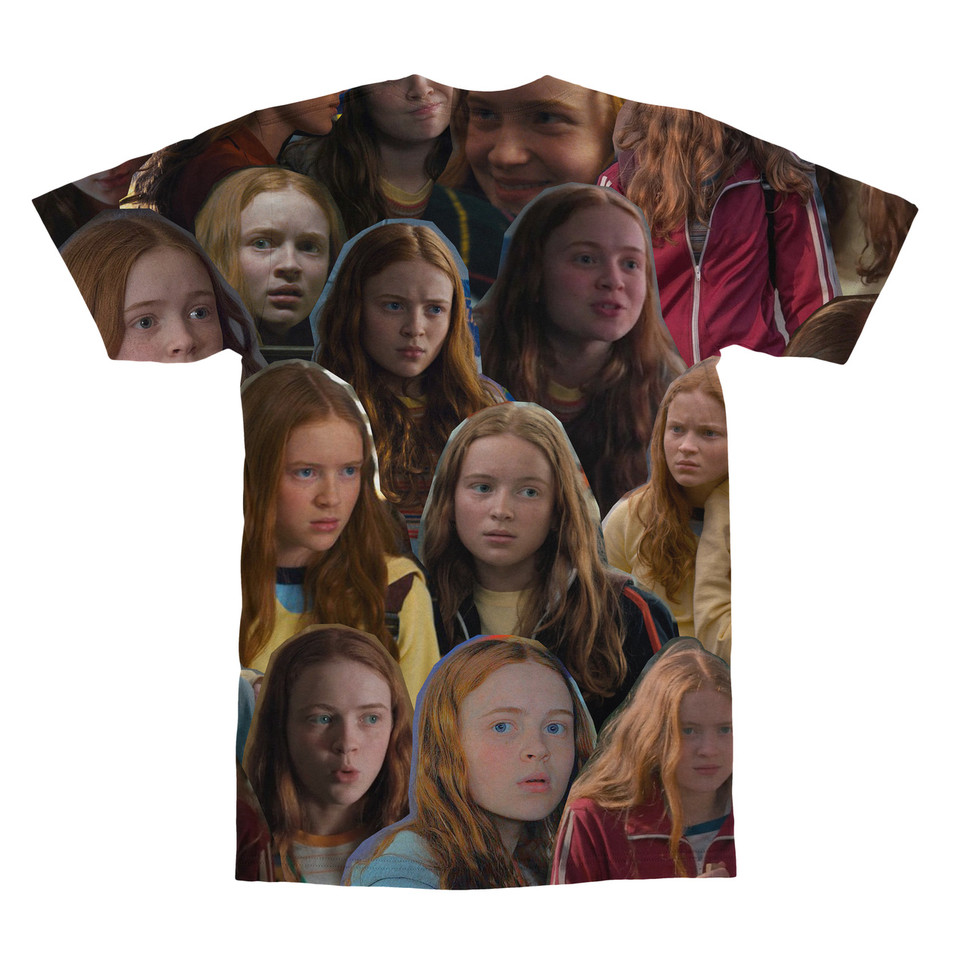 Max Strangers Things tshirt back