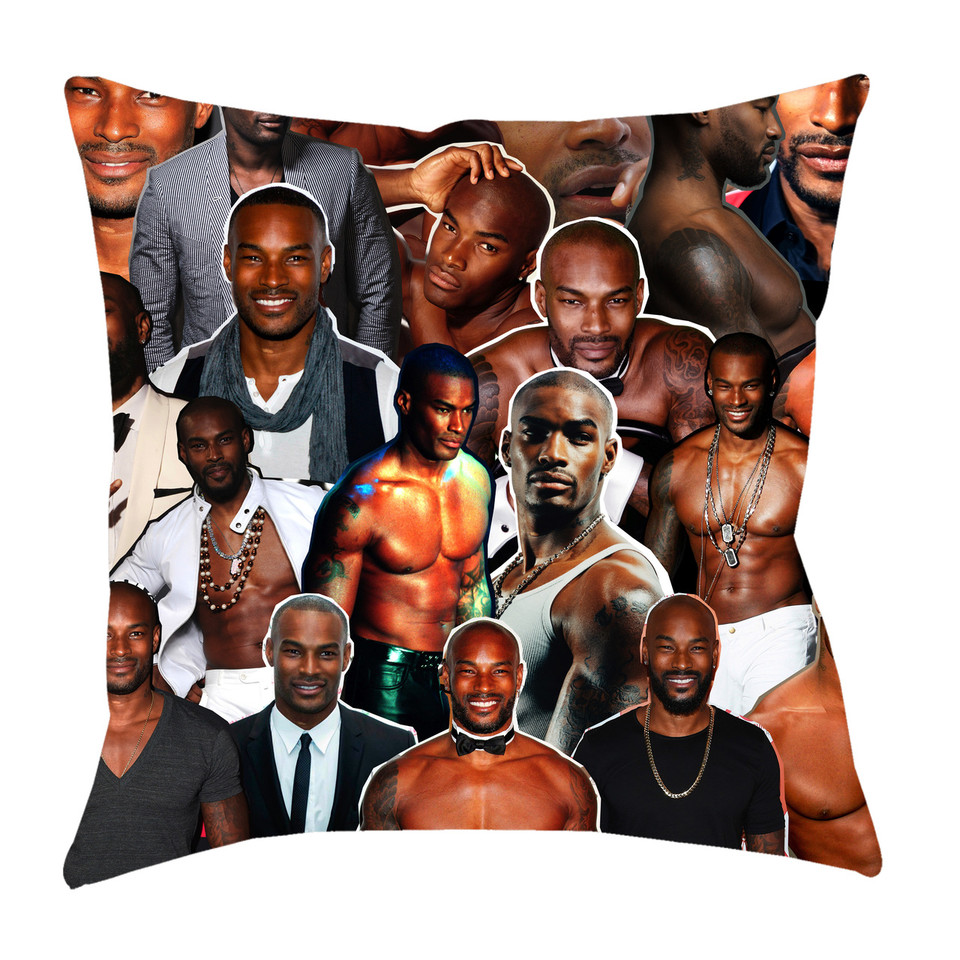 Tyson Beckford Photo Collage Pillowcase