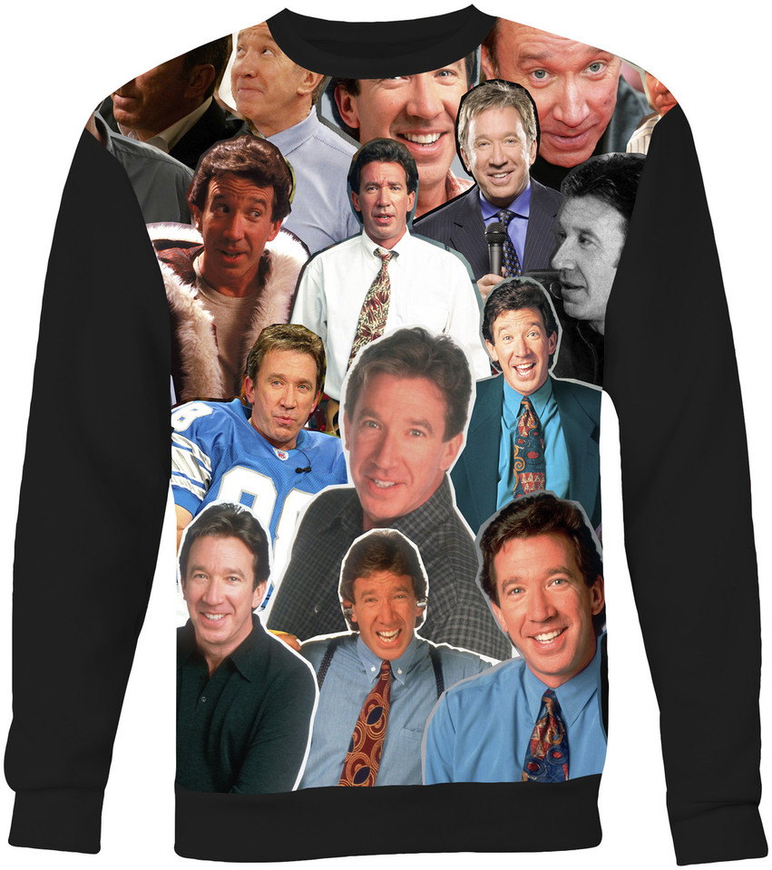 Tim Allen Collage Sweater Sweatshirt