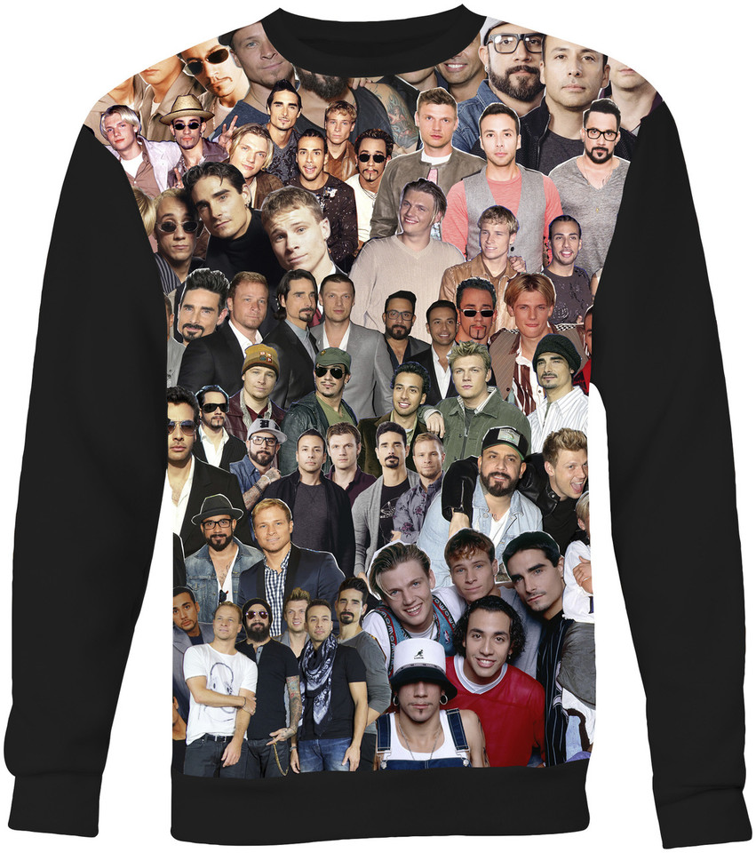 Backstreet Boys Collage Sweater Sweatshirt