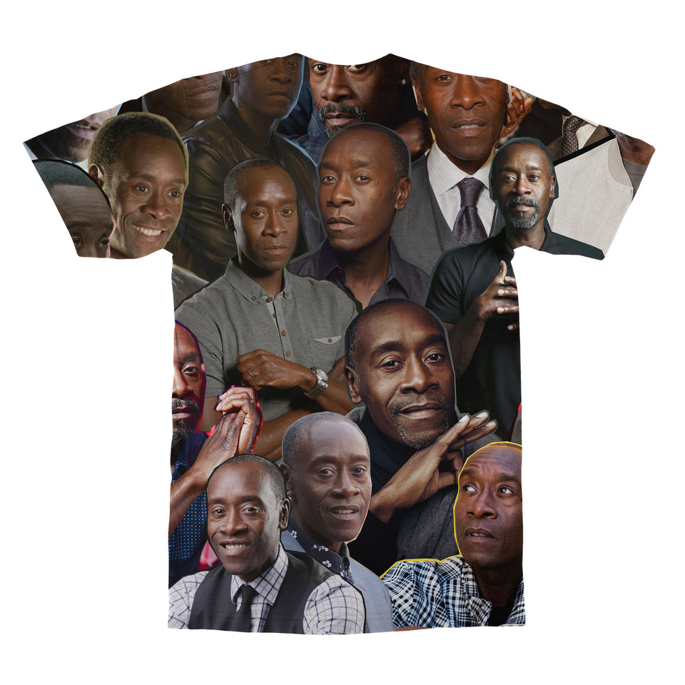 Don Cheadle tshirt back Don Cheadle tshirt back