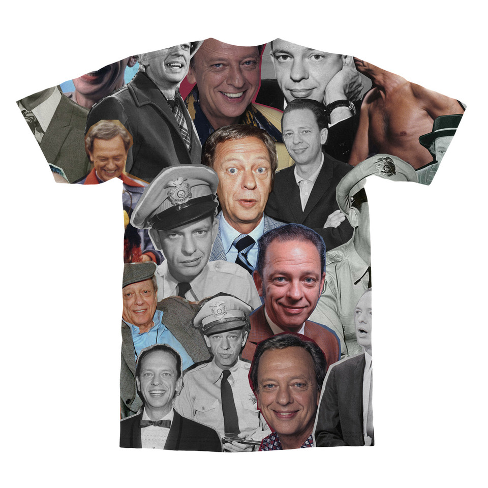 Don Knotts tshirt back