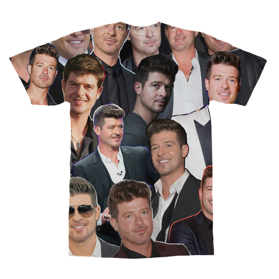 Robin Thicke tshirt back