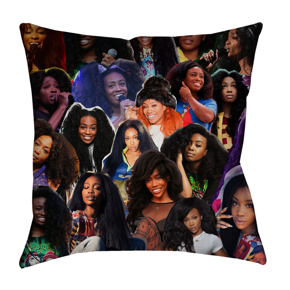 SZA Photo Collage Pillowcase