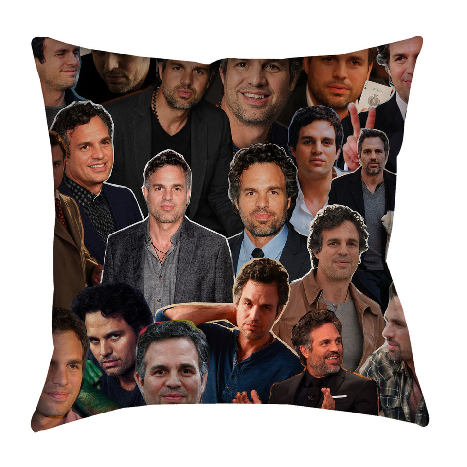 Mark Ruffalo Photo Collage Pillowcase
