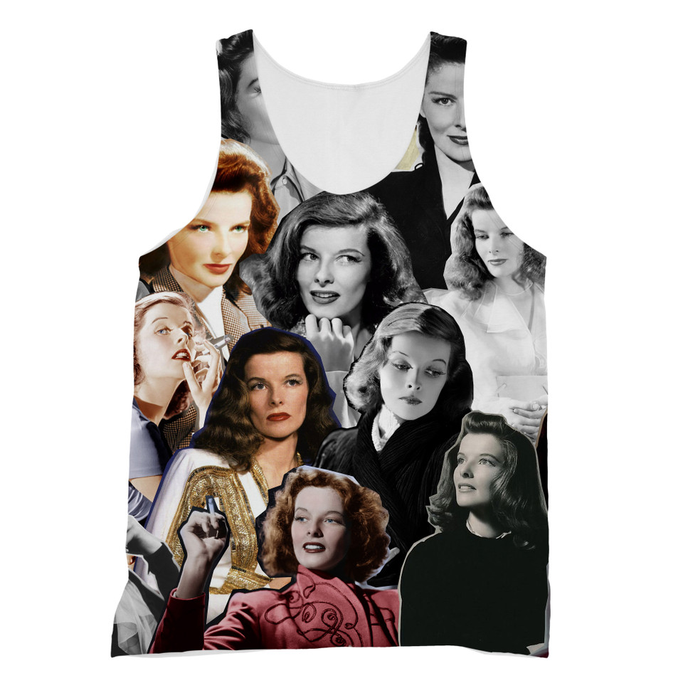Katharine Hepburn Photo Collage T-Shirt