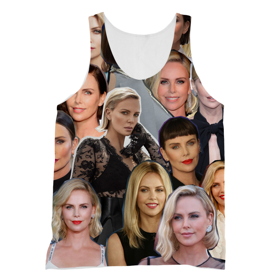 Charlize Theron tank top