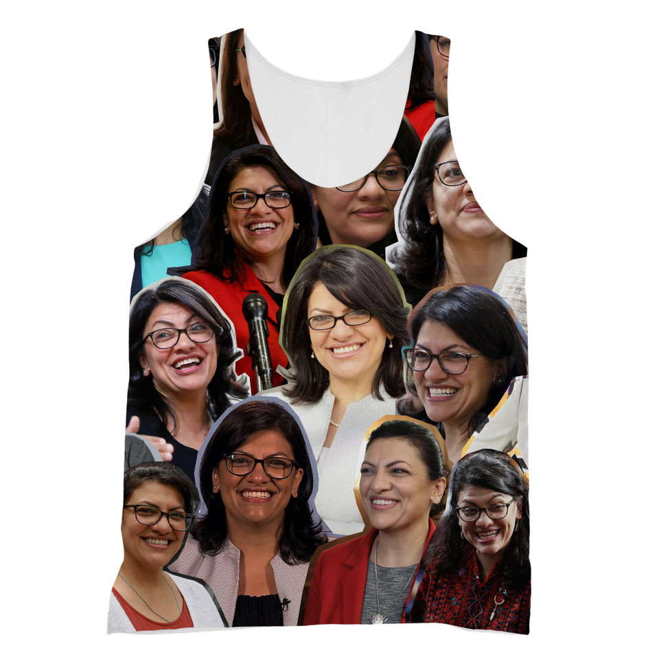 Rashida Tlaib Photo Collage T-Shirt