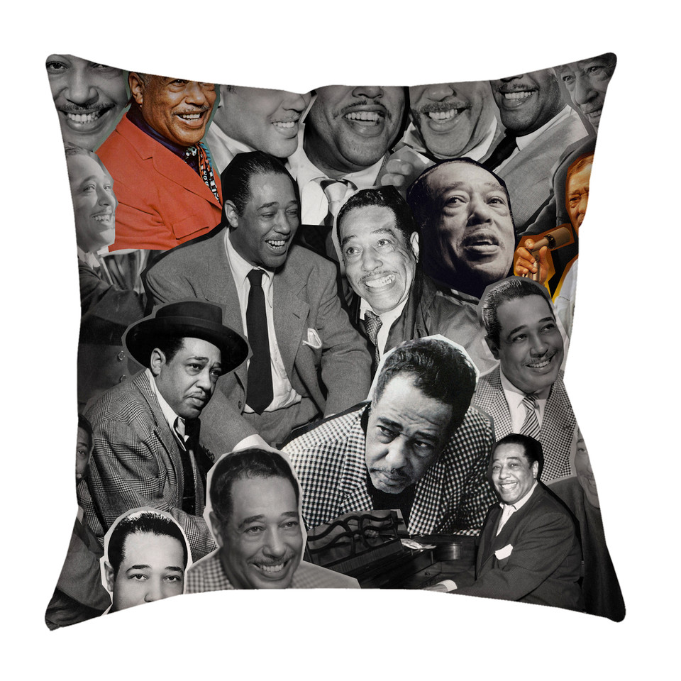 Duke Ellington Photo Collage Pillowcase Subliworks