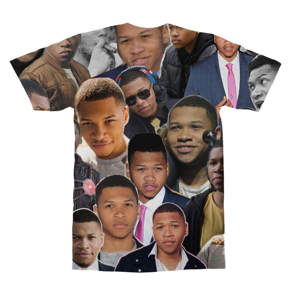 Franz Drameh tshirt back