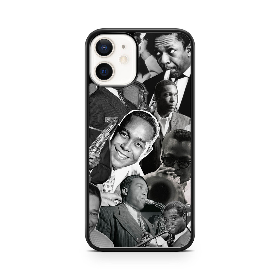 Jazz Legends (Miles Davis, Charlie Parker, John Coltrane, Louis Armstrong & Duke Ellington) Photo Collage T-Shirt
