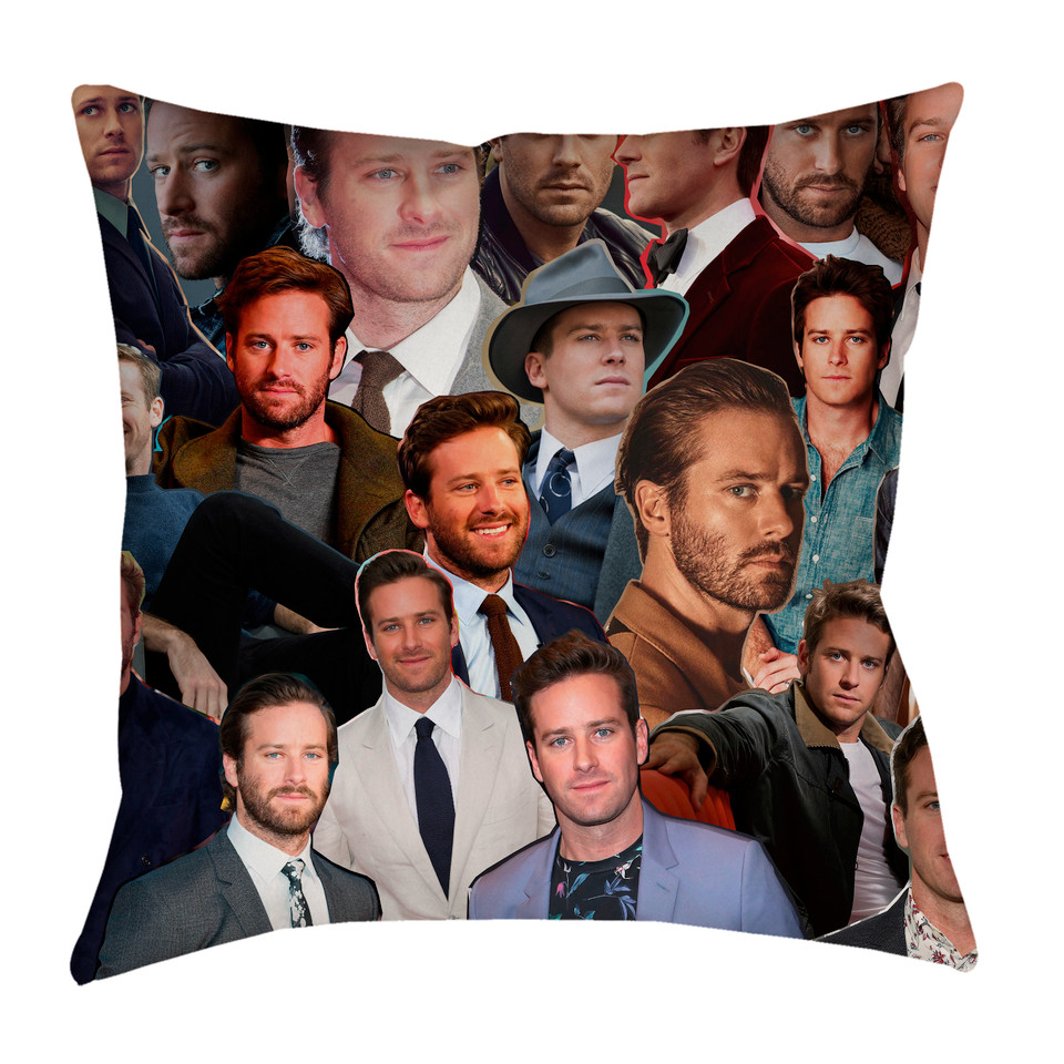 Armie Hammer pillowcase