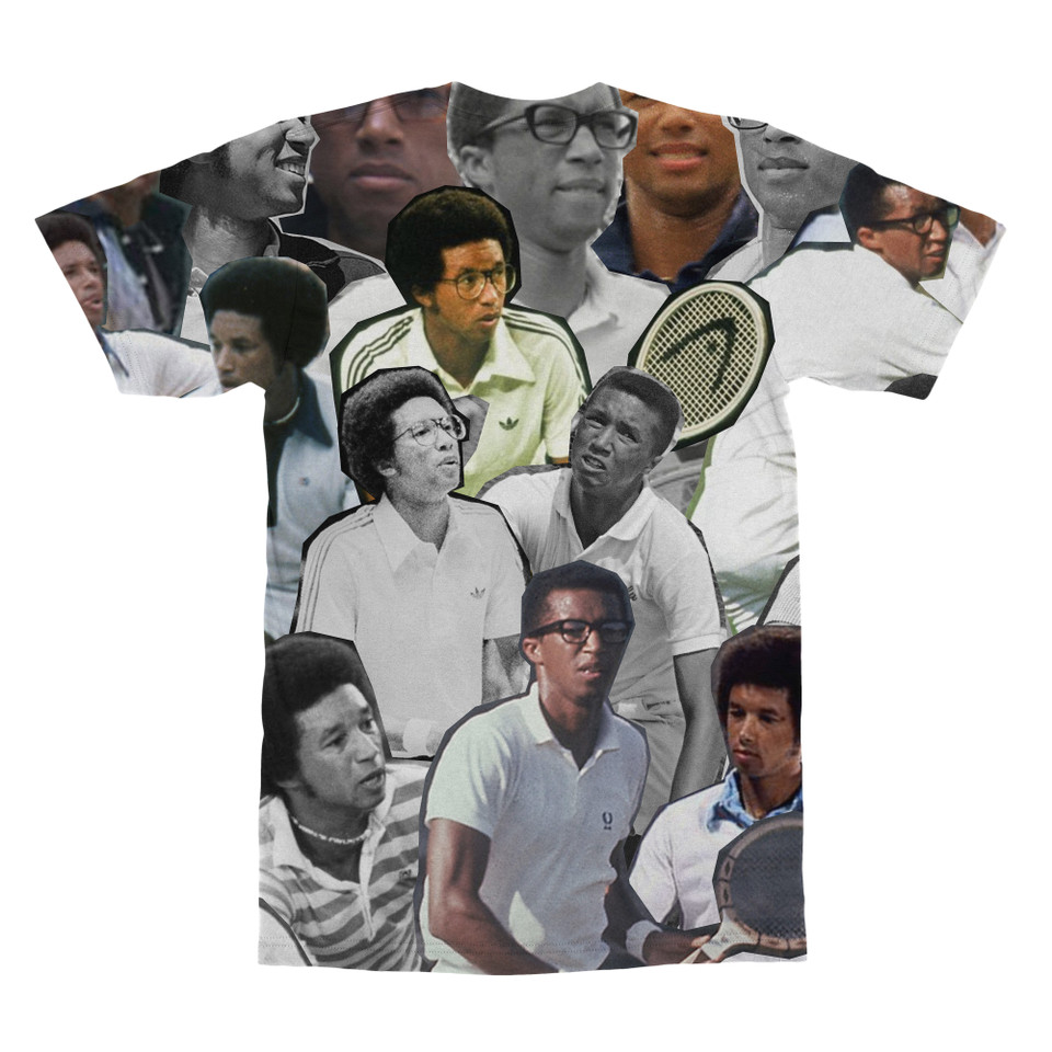 Arthur Ashe tshirt back