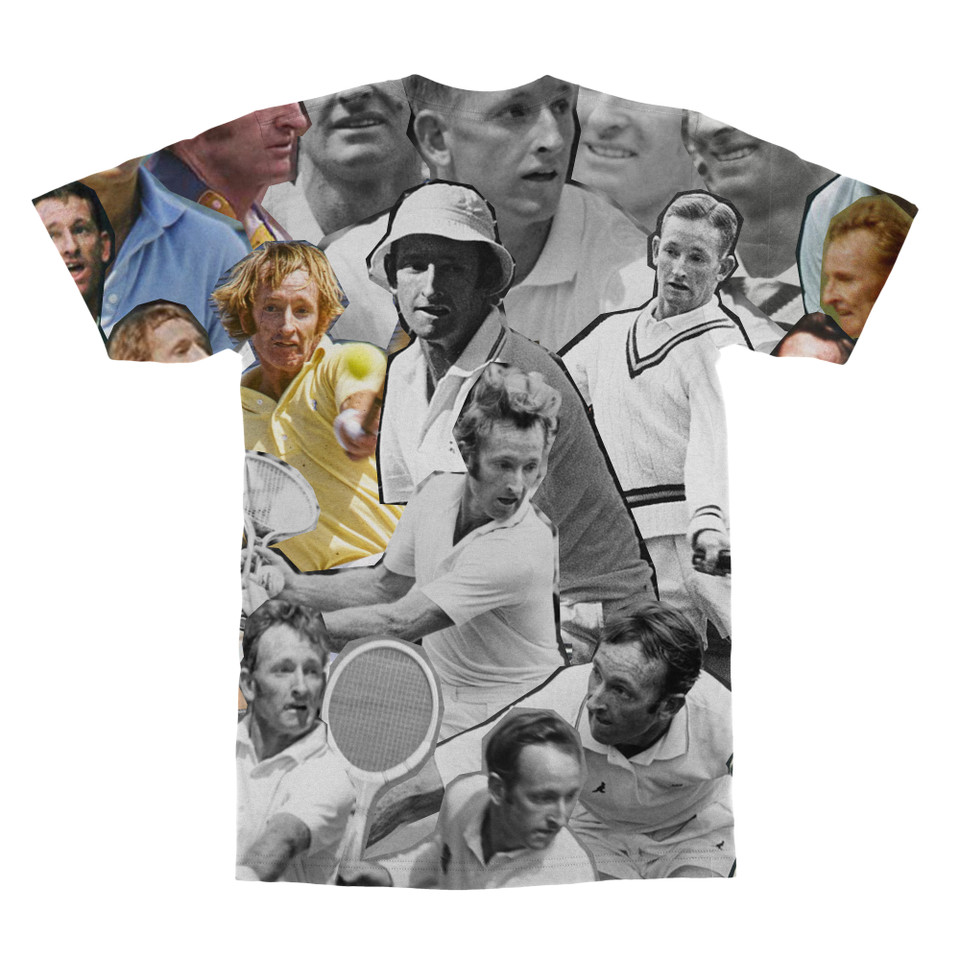 Rod Laver tshirt back