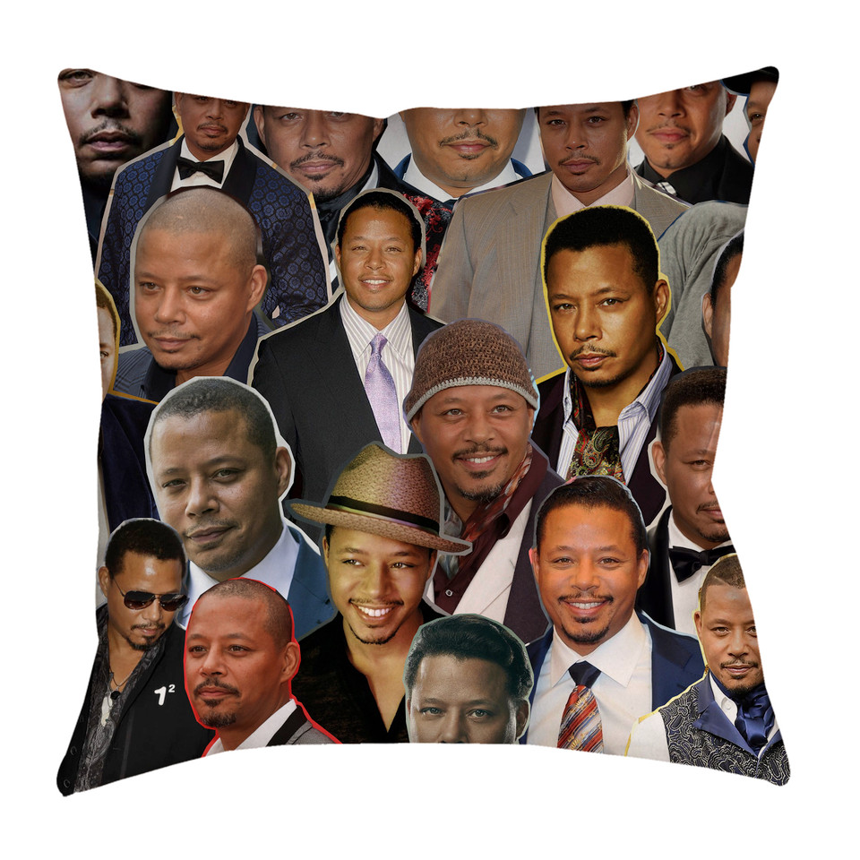 Terrence Howard Photo Collage Pillowcase Subliworks