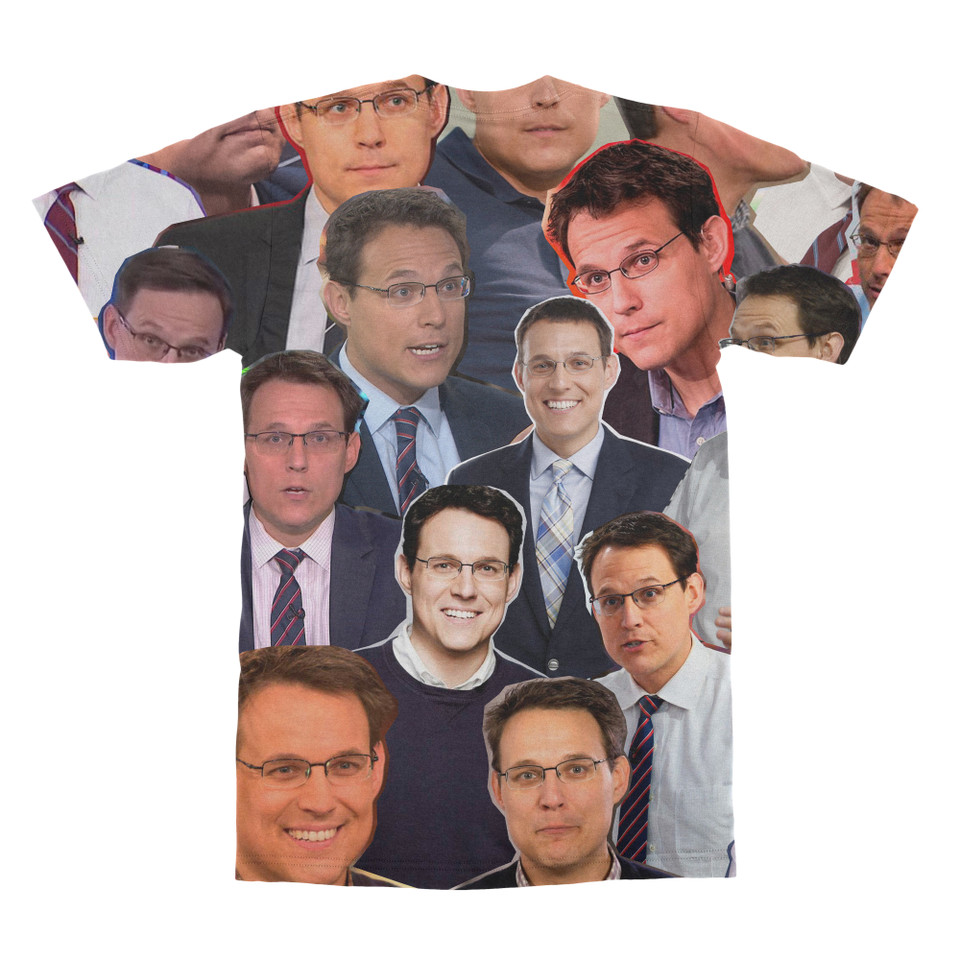 Steve Kornacki Photo Collage T-Shirt back