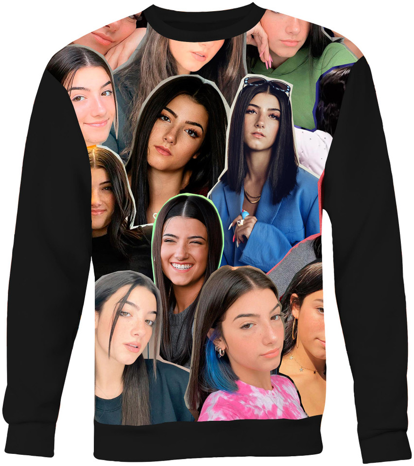 Charli D'Amelio Collage Sweater Sweatshirt