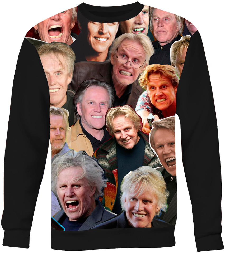 Gary Busey Collage Sweater Sweatshirt
