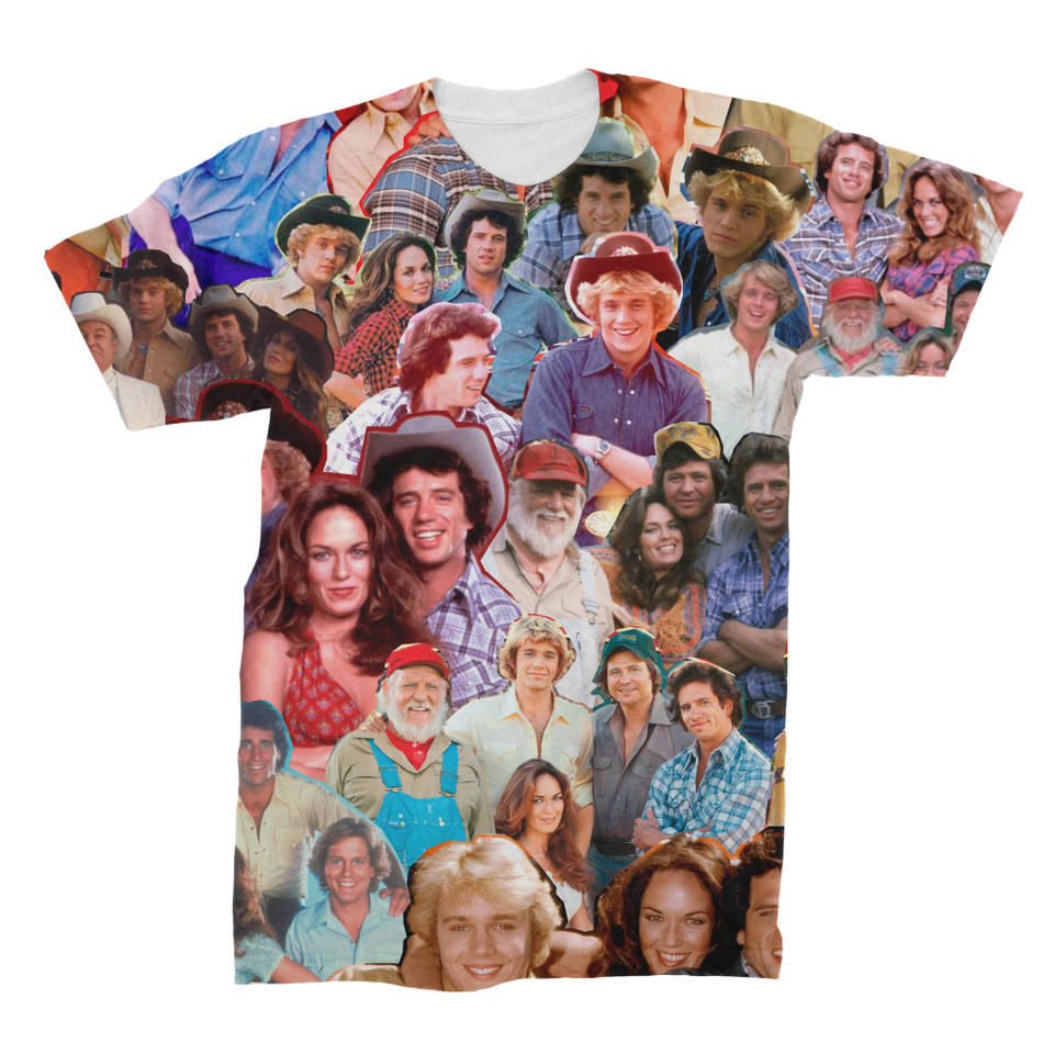 The Dukes of Hazzard Photo Collage T-Shirt