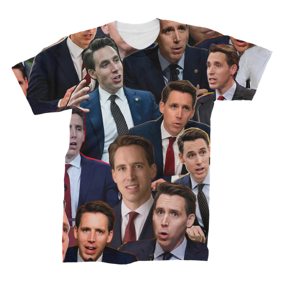 Josh Hawley Photo Collage T-Shirt