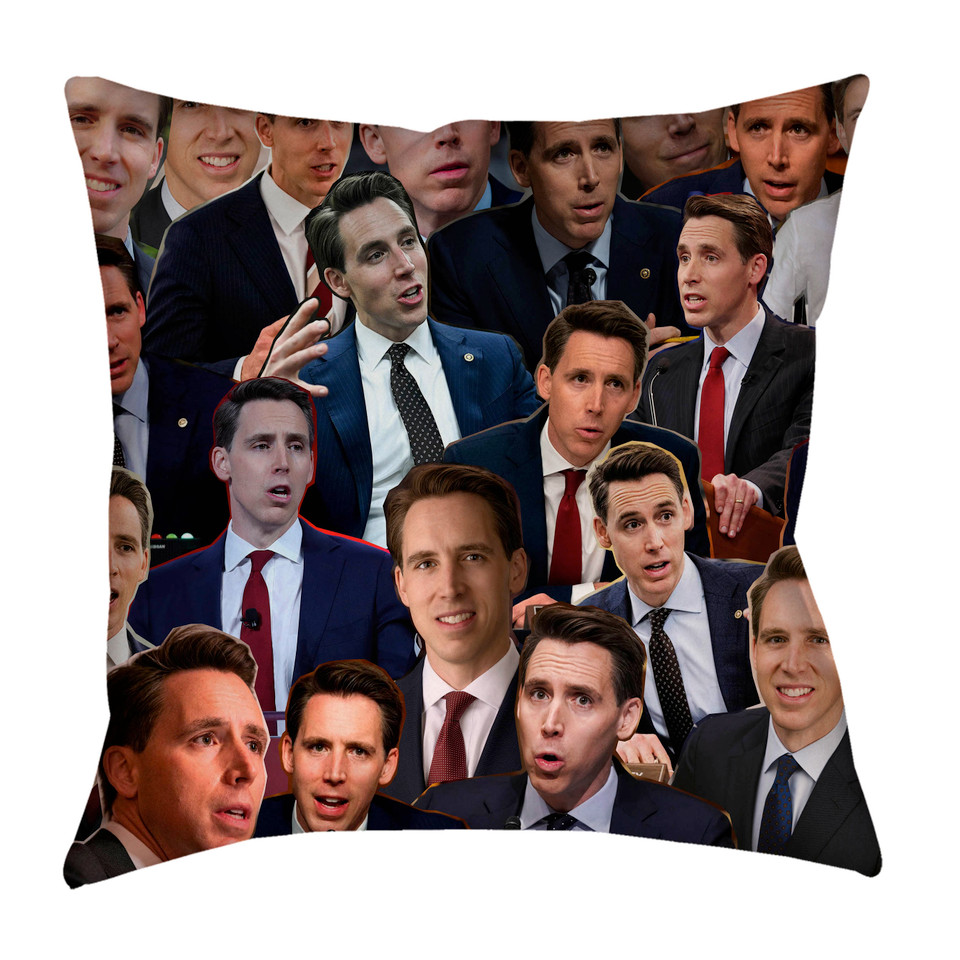 Josh Hawley Photo Collage Pillowcase
