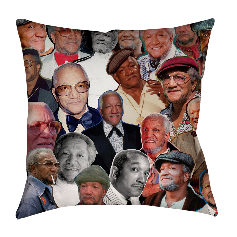 Redd Foxx Photo Collage Pillowcase