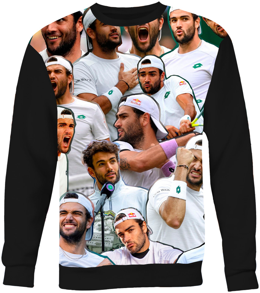 Matteo Berrettini Photo Collage Sweater Sweatshirt