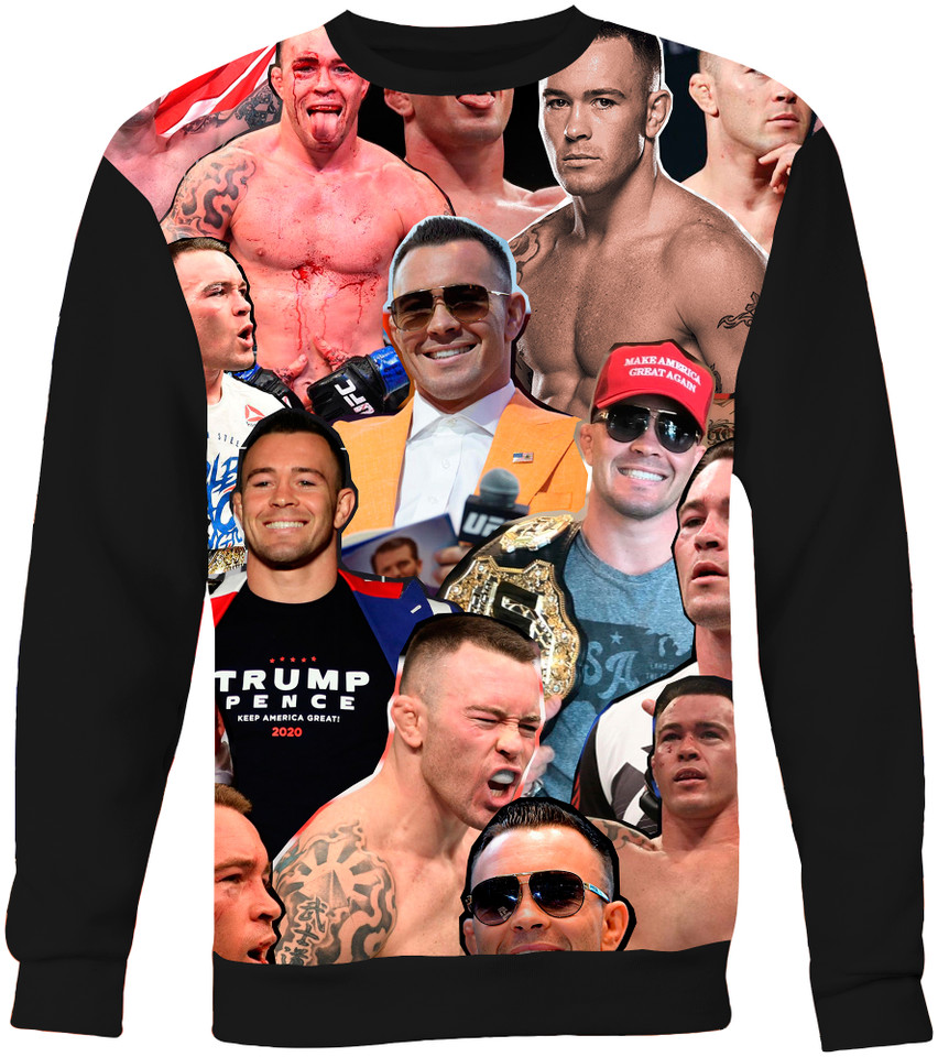 Colby Covington Photo Collage Sweater Sweatshirt