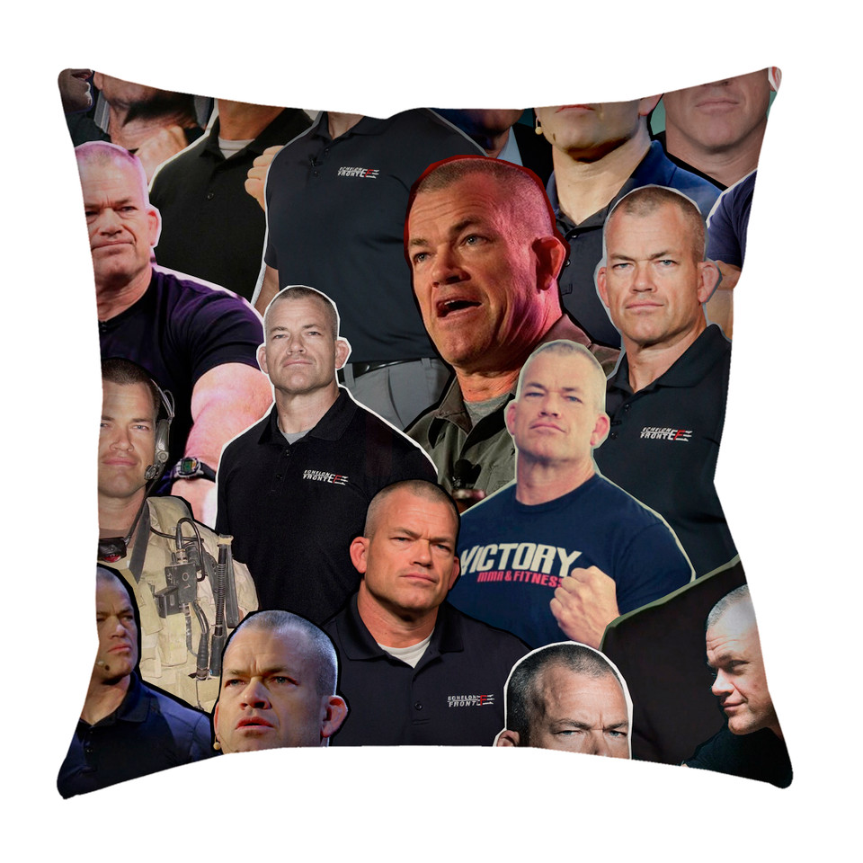 Jocko Willink Photo Collage Pillowcase