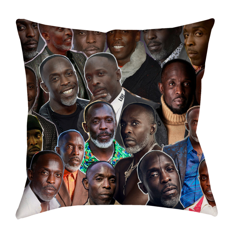 Michael K Williams Photo Collage Pillowcase