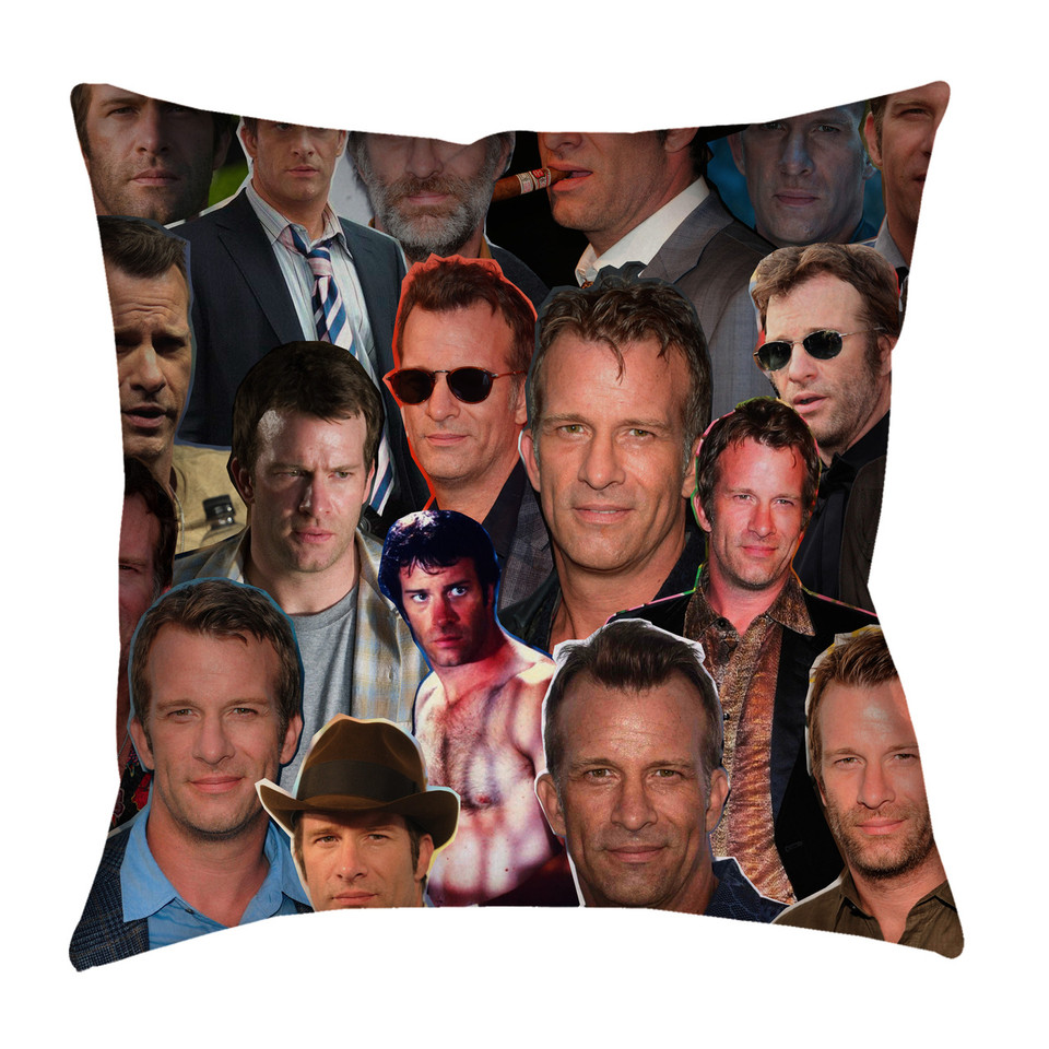 Thomas Jane Photo Collage Pillowcase