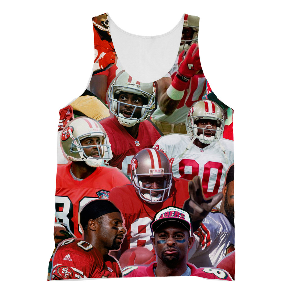 Jerry Rice Photo Collage Tanktop