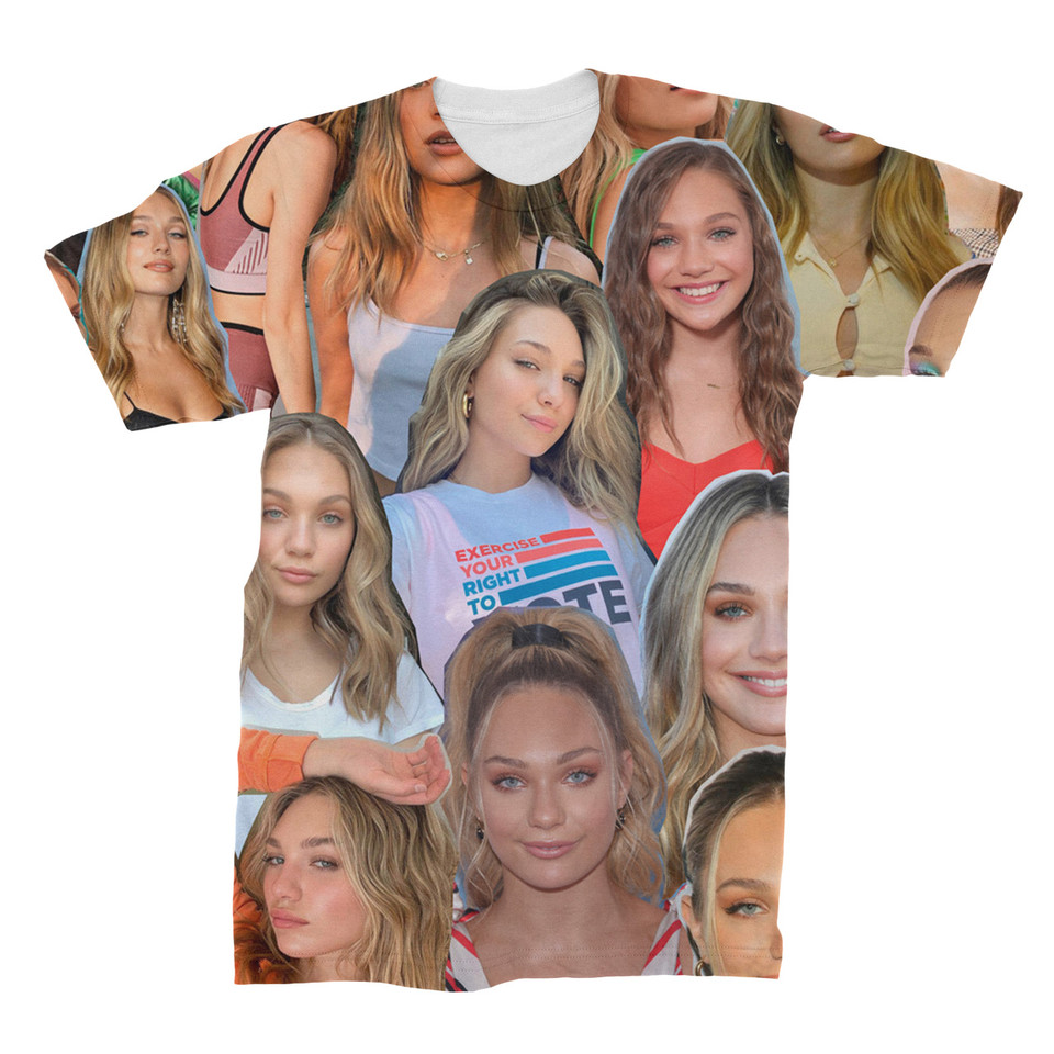 Maddie Ziegler Photo Collage T-Shirt front